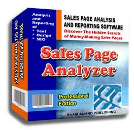 Product picture Sales Page Analyzer Professional Edition - Analyze Sales Page and Find Out More Than 50 Successful Features