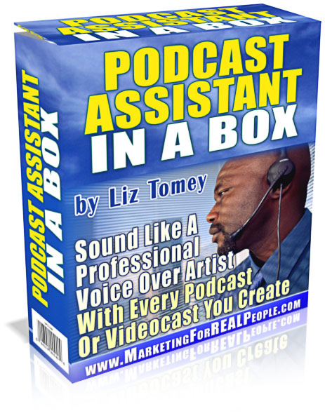 Product picture Podcast Assistant In A Box- With Master Resell Rights