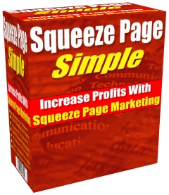 Product picture Squeeze Page Simple - Generate More Sales, Subscribers And Profits For Any Product Or Affiliate Program